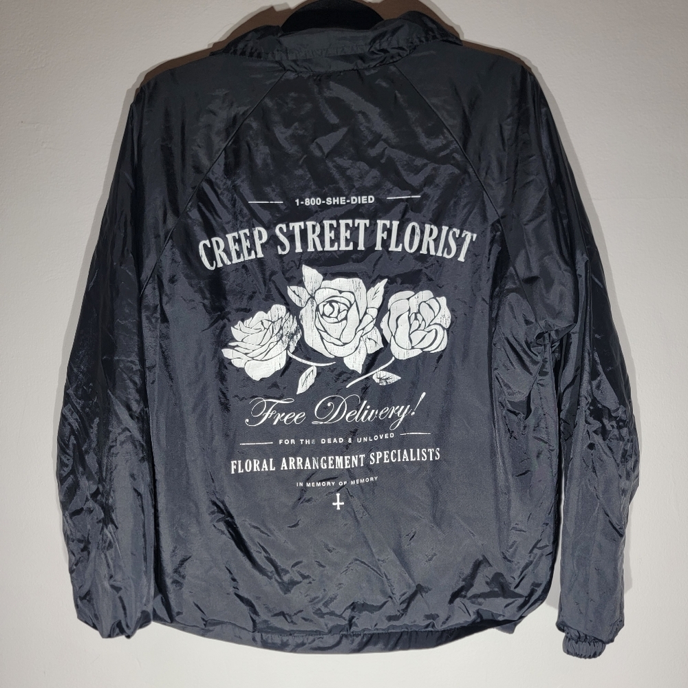 ☠️CREEP STREET FLORIST WINDBREAKER JACKET☠️